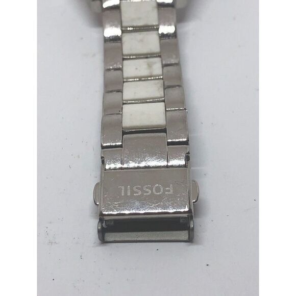 Authentic Fossil Watch Bracelet Links Parts Case Band 18mm L283 - Picture 3 of 7